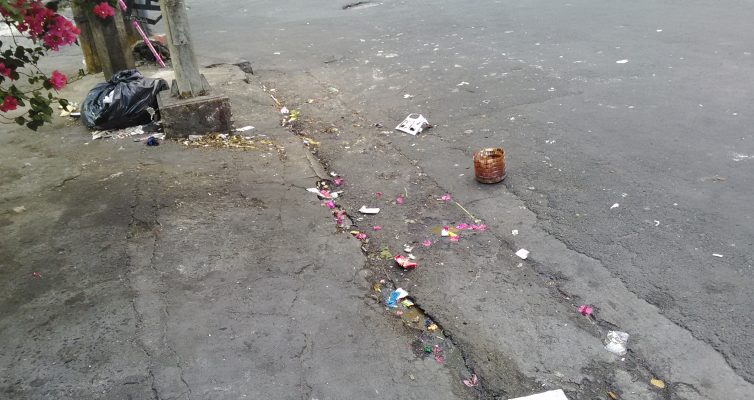 フィリピンの路上