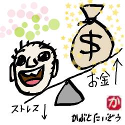 ストレスとお金:kabutotai.net